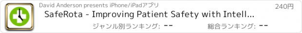 おすすめアプリ SafeRota - Improving Patient Safety with Intelligent Hours Monitoring and GPS Technology