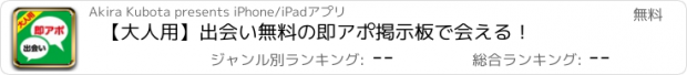 おすすめアプリ 【大人用】出会い無料の即アポ掲示板で会える！