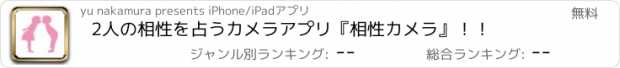 おすすめアプリ 2人の相性を占うカメラアプリ『相性カメラ』！！