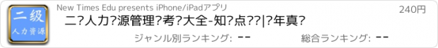 おすすめアプリ 二级人力资源管理师考试大全-知识点总结|历年真题