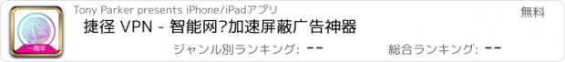 おすすめアプリ 捷径 VPN - 智能网络加速屏蔽广告神器