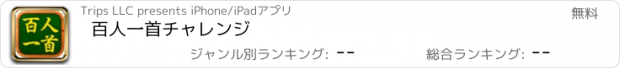 おすすめアプリ 百人一首チャレンジ