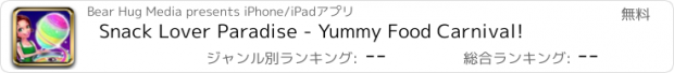 おすすめアプリ Snack Lover Paradise - Yummy Food Carnival!