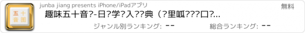おすすめアプリ 趣味五十音图-日语学习入门词典（叽里呱啦单词口语听力轻松学）