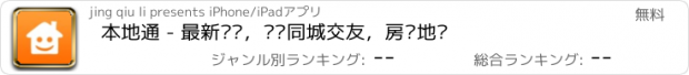 おすすめアプリ 本地通 - 最新资讯，娱乐同城交友，房产地产