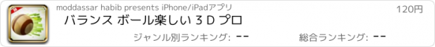 おすすめアプリ バランス ボール楽しい 3 D プロ