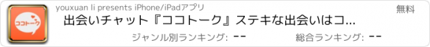 おすすめアプリ 出会いチャット『ココトーク』ステキな出会いはココから始まる…