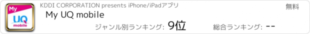 おすすめアプリ My UQ mobile