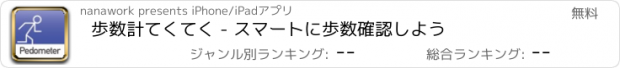 おすすめアプリ 歩数計てくてく - スマートに歩数確認しよう