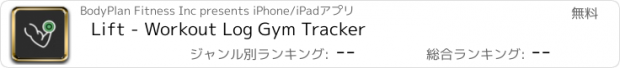 おすすめアプリ Lift - Workout Log Gym Tracker