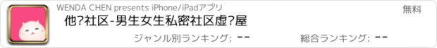 おすすめアプリ 他她社区-男生女生私密社区虚拟屋