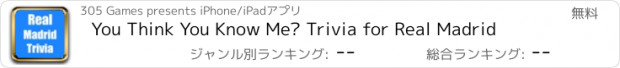 おすすめアプリ You Think You Know Me? Trivia for Real Madrid