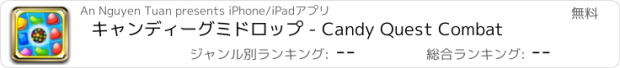 おすすめアプリ キャンディーグミドロップ - Candy Quest Combat
