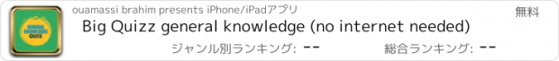 おすすめアプリ Big Quizz general knowledge (no internet needed)