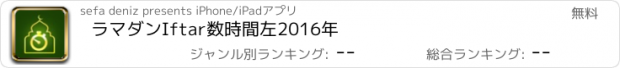 おすすめアプリ ラマダンIftar数時間左2016年