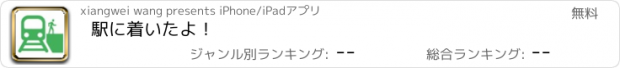 おすすめアプリ 駅に着いたよ！