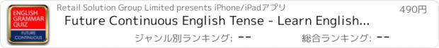 おすすめアプリ Future Continuous English Tense - Learn English Grammar Game Quiz for iPad edition