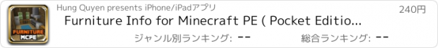 おすすめアプリ Furniture Info for Minecraft PE ( Pocket Edition ) - Available for Minecraft PC too !