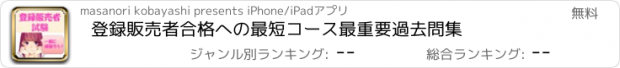 おすすめアプリ 登録販売者　合格への最短コース　最重要過去問集
