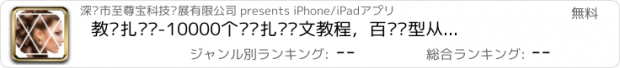 おすすめアプリ 教你扎头发-10000个编发扎发图文教程，百变发型从此开始！