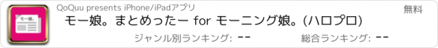 おすすめアプリ モー娘。まとめったー for モーニング娘。(ハロプロ)