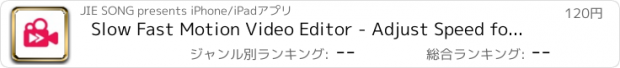 おすすめアプリ Slow Fast Motion Video Editor - Adjust Speed for Your Camera