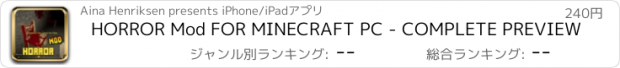 おすすめアプリ HORROR Mod FOR MINECRAFT PC - COMPLETE PREVIEW