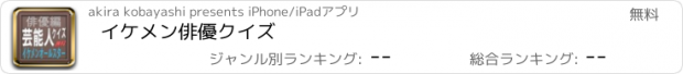 おすすめアプリ イケメン俳優クイズ