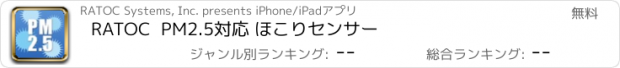 おすすめアプリ RATOC  PM2.5対応 ほこりセンサー