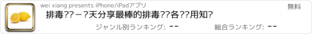 おすすめアプリ 排毒养颜－每天分享最棒的排毒养颜各种实用知识