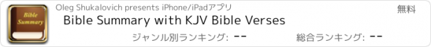 おすすめアプリ Bible Summary with KJV Bible Verses