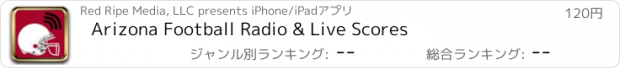 おすすめアプリ Arizona Football Radio & Live Scores