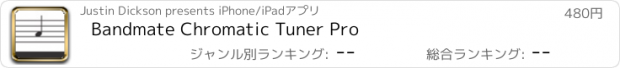 おすすめアプリ Bandmate Chromatic Tuner Pro