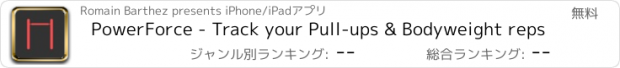 おすすめアプリ PowerForce - Track your Pull-ups & Bodyweight reps