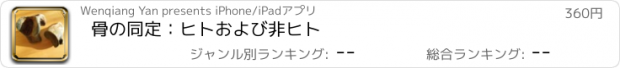 おすすめアプリ 骨の同定：ヒトおよび非ヒト