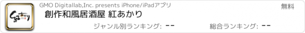 おすすめアプリ 創作和風居酒屋 紅あかり
