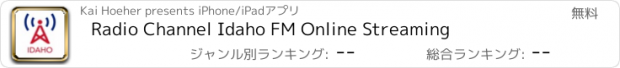 おすすめアプリ Radio Channel Idaho FM Online Streaming