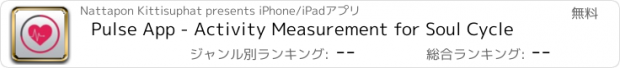 おすすめアプリ Pulse App - Activity Measurement for Soul Cycle