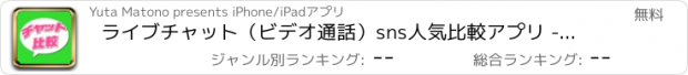 おすすめアプリ ライブチャット（ビデオ通話）sns人気比較アプリ - ラブチャ