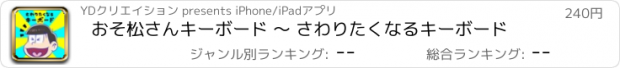 おすすめアプリ おそ松さんキーボード ～ さわりたくなるキーボード