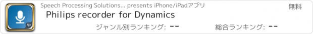 おすすめアプリ Philips recorder for Dynamics