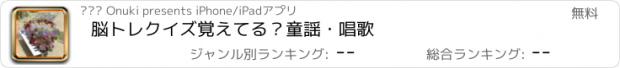 おすすめアプリ 脳トレクイズ　覚えてる？童謡・唱歌