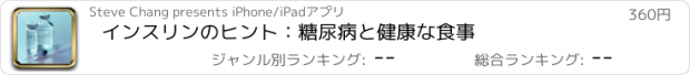 おすすめアプリ インスリンのヒント：糖尿病と健康な食事