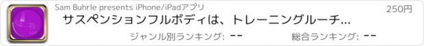 おすすめアプリ サスペンションフルボディは、トレーニングルーチンのTrx演習します