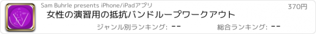 おすすめアプリ 女性の演習用の抵抗バンドループワークアウト