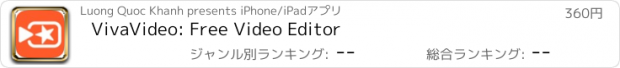 おすすめアプリ VivaVideo: Free Video Editor