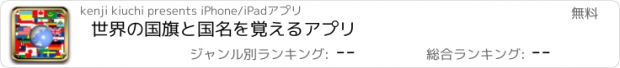 おすすめアプリ 世界の国旗と国名を覚えるアプリ