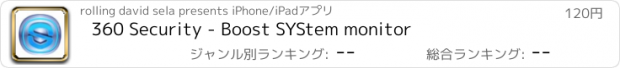おすすめアプリ 360 Security - Boost SYStem monitor