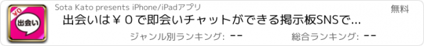 おすすめアプリ 出会いは￥０で即会いチャットができる掲示板SNSで決まり