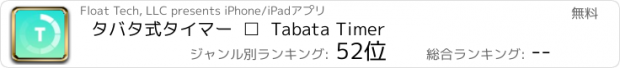 おすすめアプリ タバタ式タイマー  □  Tabata Timer